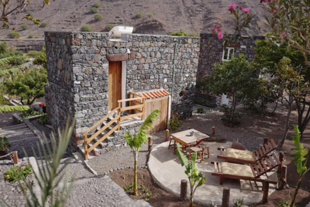 Ecolodge Kasa D'Igreja Chã da Igreja Exterior foto
